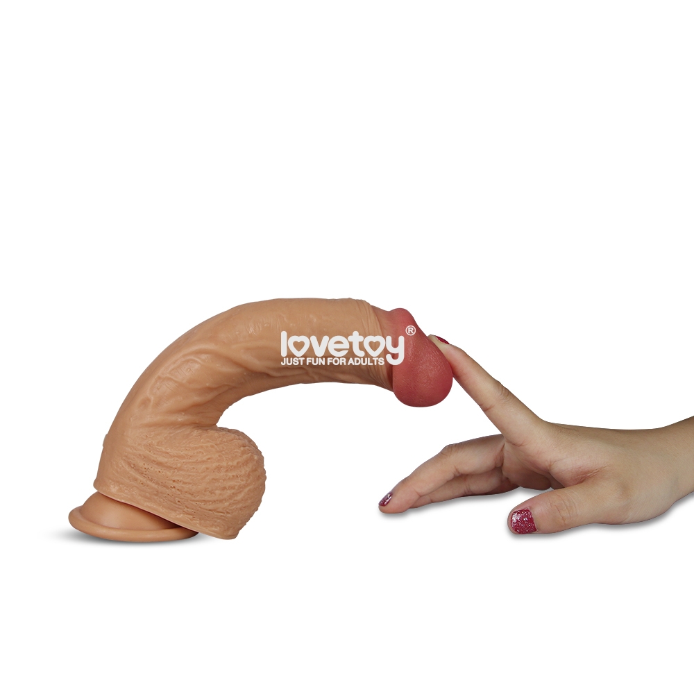  Shop bán Dương Vật Giả Silicon Siêu Mềm Mịn Như Thật Có Rung.Ngoáy Sưởi Ấm - Lovetoy Nature Cock Liam USA tốt nhất