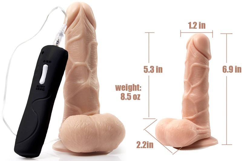  Bán Dương Vật Giả Dán Tường Silicon Rung Ngoáy 6 Chế Độ - Super Man 6.9in giá rẻ