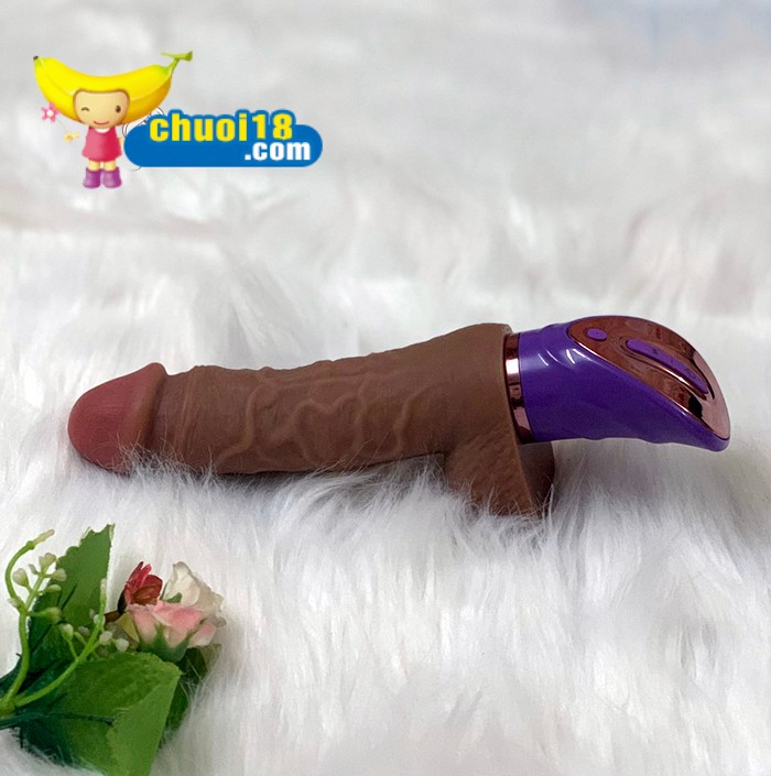  Đại lý Dương Vật Giả Silicon Mềm Mịn Như Thật Đa Năng - Rung Ngoáy Sưởi Ấm Loveaider Rocking hàng xách tay