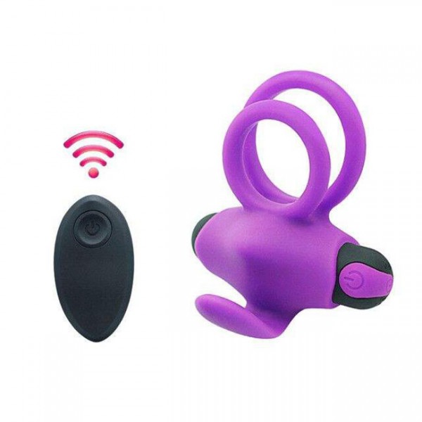  Giá sỉ Vòng Đeo Dương Vật Kèm Lưỡi Liếm - Pin Sạc - Điều Khiển Từ Xa - Hàng USA giá tốt