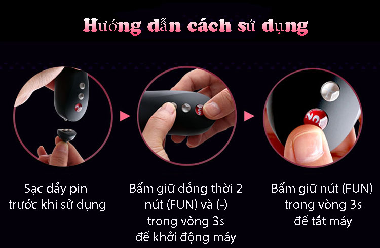  Cửa hàng bán Dương Vật Giả Cao Cấp Rung Giựt Thụt Cực Mạnh Phê Không Tưởng - Fun Pulsador Hàng Đức chính hãng