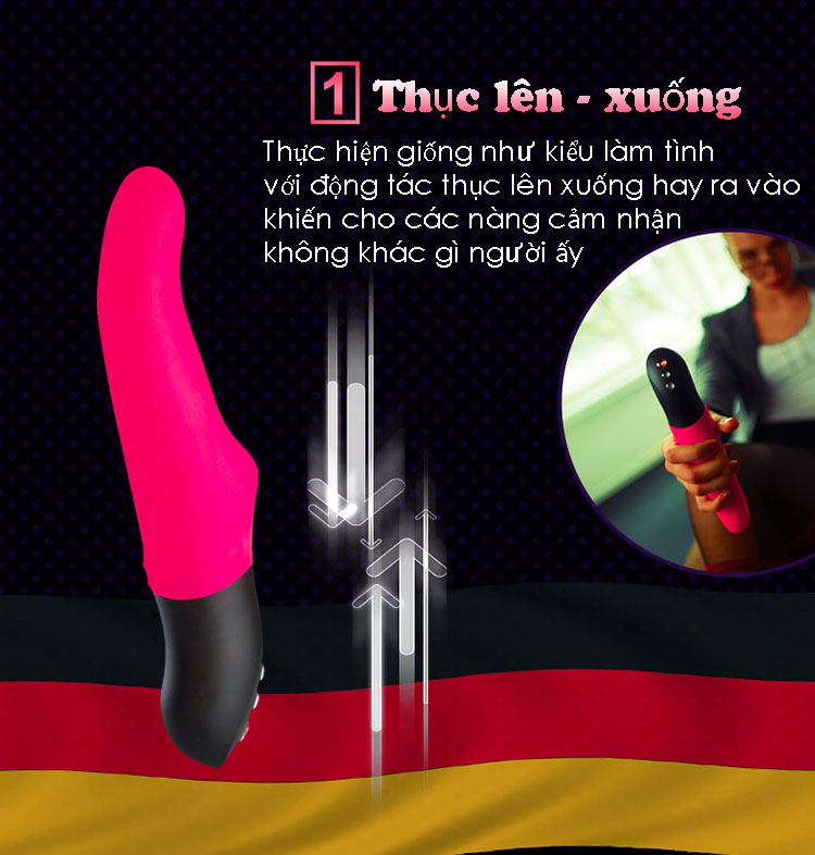  Cửa hàng bán Dương Vật Giả Cao Cấp Rung Giựt Thụt Cực Mạnh Phê Không Tưởng - Fun Pulsador Hàng Đức chính hãng