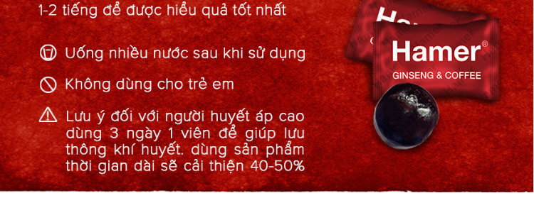 Kẹo sâm Hamer Mỹ chính hãng ông ngậm bà khen thuốc cường dương mạnh