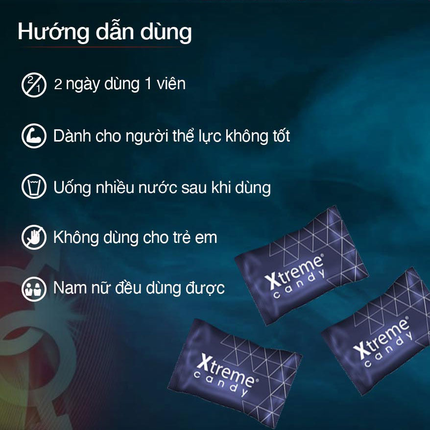 Kẹo sâm Hamer Mỹ chính hãng ông ngậm bà khen thuốc cường dương mạnh