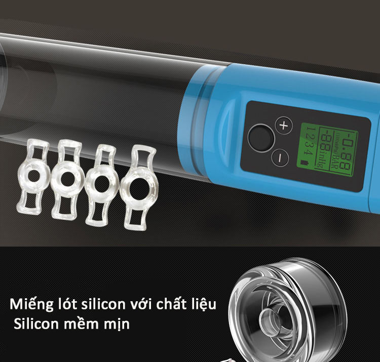  So sánh Máy Tập Dương Vật Tự Động Cao Cấp Màn Hình LCD Pin Sạc - LG108 nhập khẩu