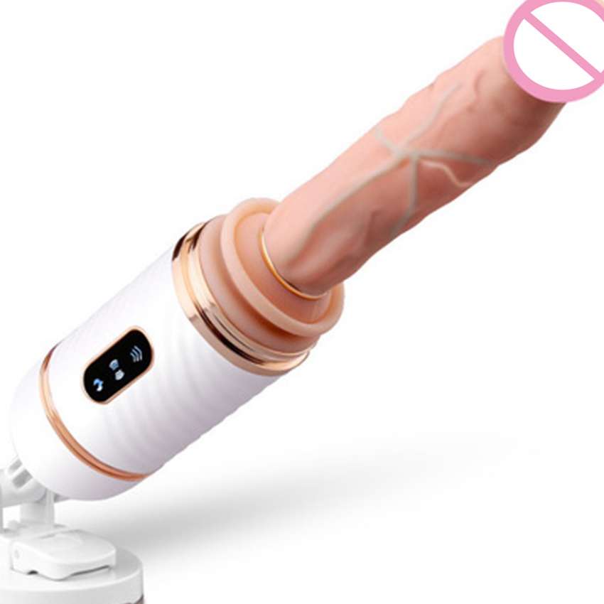  Giá sỉ Dương Vật Giả Silicon Cao Cấp 5in1 : Rung Thụt Sưởi Ấm Dán Tường Điều Khiển Từ Xa - Dibe hàng xách tay