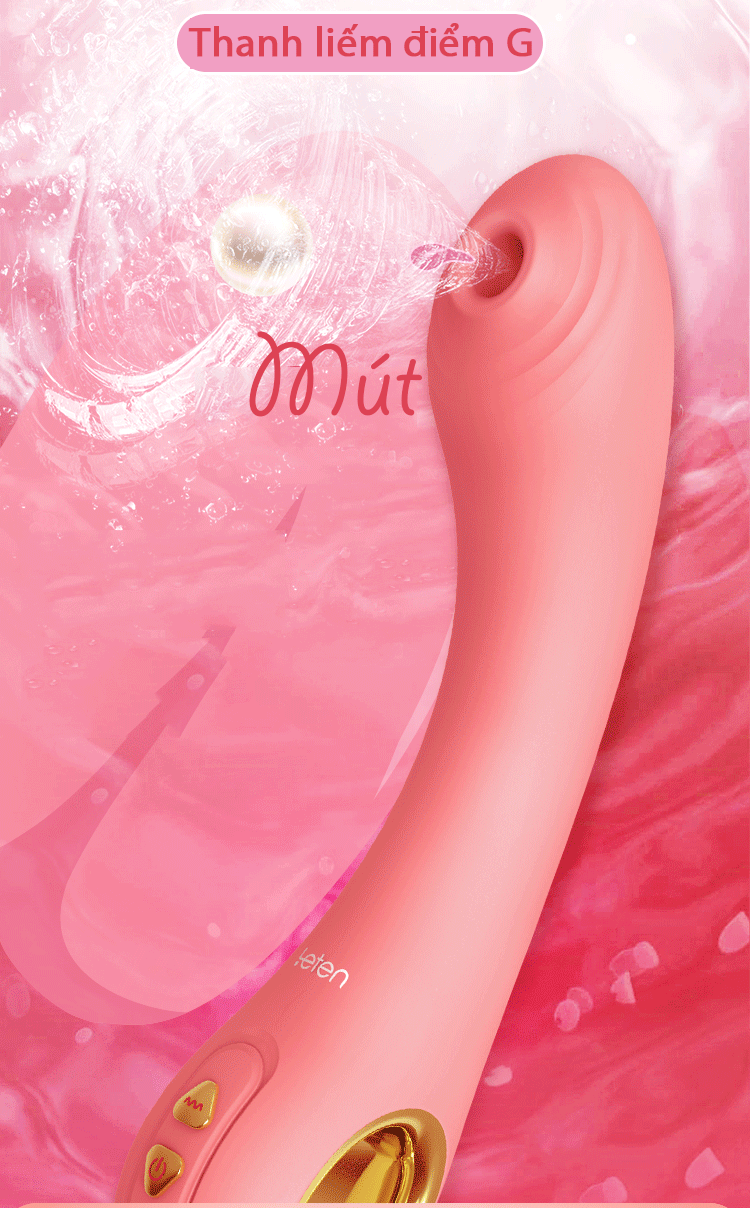  Mua Dương Vật Giả Đa Năng Kết Hợp Đầu Rung Hút Điểm G - Ngực - Leten G-Spot loại tốt