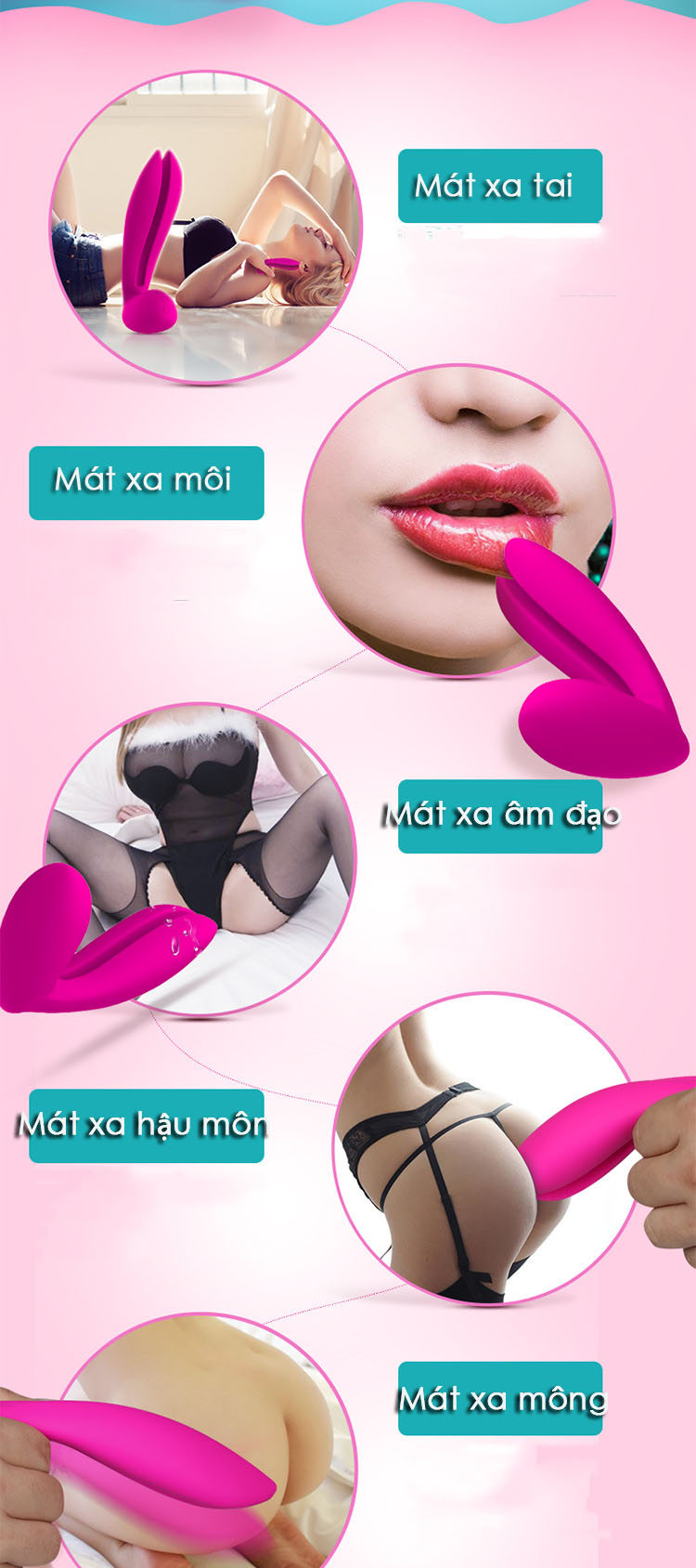  Review Máy Massa Kích Thích Điểm G Và Ngực - Tai Thỏ Thần Kì Letten Rabit Massager cao cấp