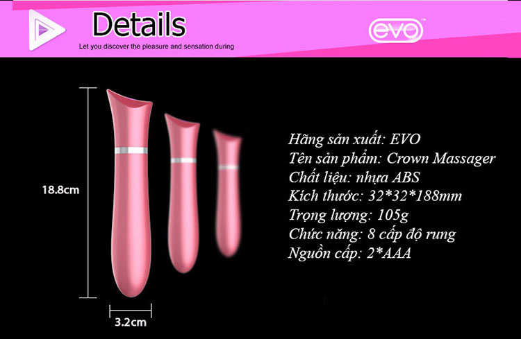 Cung cấp Que Rung Nhỏ Xinh Cao Cấp - EVO Crown Nhật Bản loại tốt