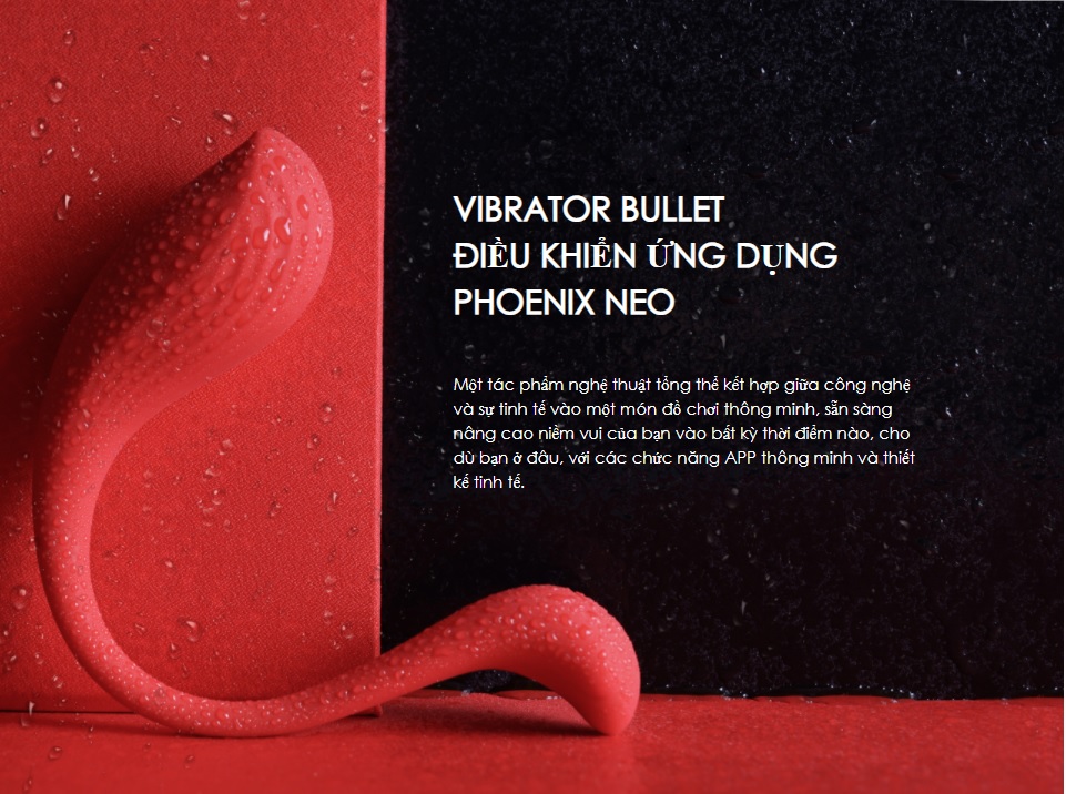Cửa hàng bán Hộp Quả Tặng Cao Cấp Gồm Set BDSM - Trứng Rung Svakom Phoenix Neo Điều Khiển Qua Điện Thoại - Svakom cao cấp
