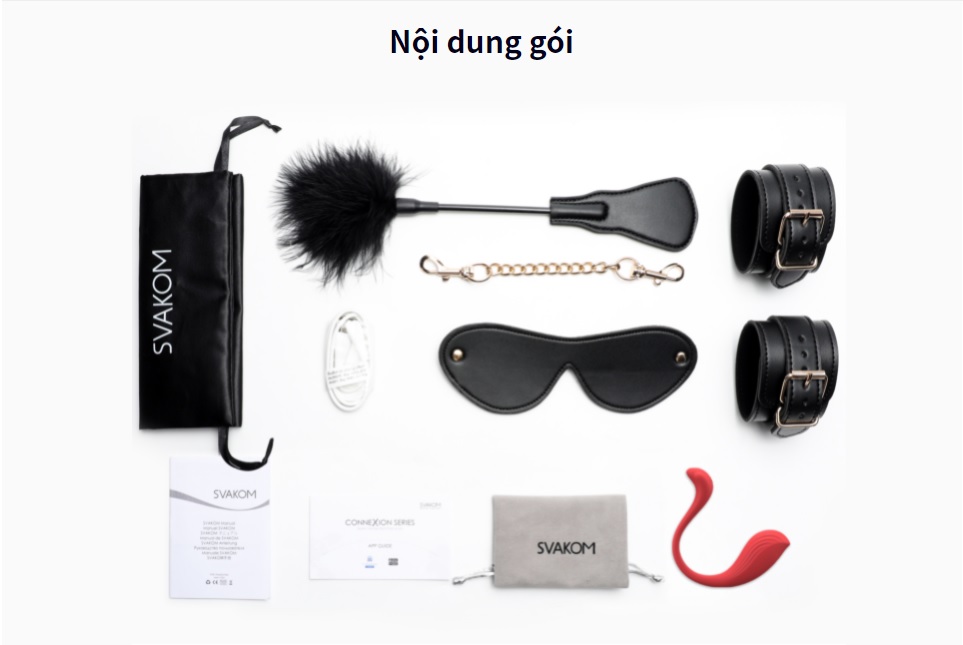 Cửa hàng bán Hộp Quả Tặng Cao Cấp Gồm Set BDSM - Trứng Rung Svakom Phoenix Neo Điều Khiển Qua Điện Thoại - Svakom cao cấp