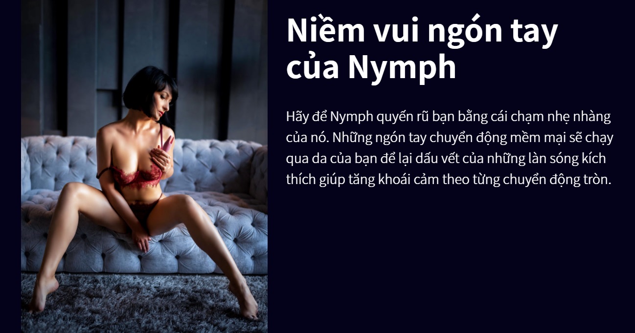 Shop bán Chày Massage 2 Đầu Cao Cấp - Kích Thích Ngực Và Âm Đạo Cực Phê - Svakom NYMPH USA cao cấp