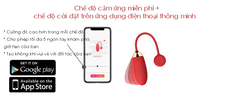  Đại lý Trứng Rung Cao Cấp Điều Khiển Qua Điện Thoại - Svakom Ella USA tốt nhất