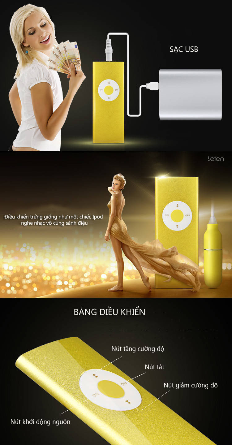 Kho sỉ Trứng Rung 2 Đầu Kích Thích Ngụy Trang Ipod - Lenten Nhật Bản hàng xách tay
