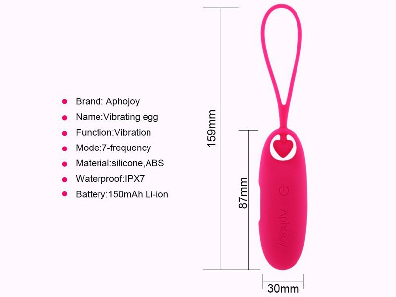  Bỏ sỉ Trứng Rung Cao Cấp Silicon Kích Thích Điểm G Sạc Pin - Aphojoy chính hãng