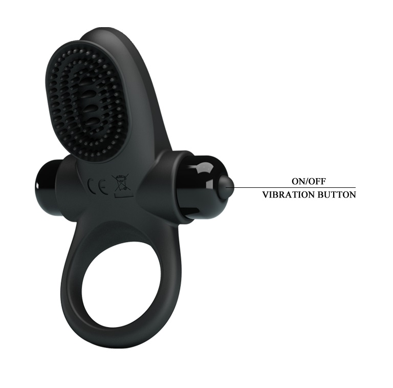 Giá sỉ Vòng Rung Đeo Dương Vật 10 Chế Độ Rung Kết Hợp Lưỡi Liếm - Prettylove Power nhập khẩu