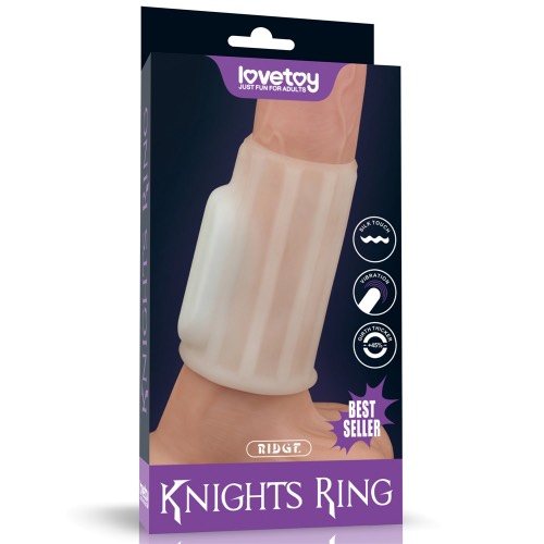 Cung cấp Bao Cao Su Đôn Dên Khúc - Có Gân - Rung - Mềm Mịn - Knights Ring Lovetoy USA cao cấp Cung cấp Bao Cao Su Đôn Dên Khúc - Có Gân - Rung - Mềm Mịn - Knights Ring Lovetoy USA cao cấp